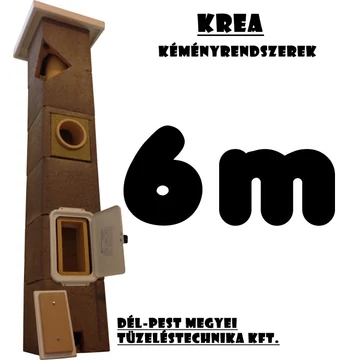 6m ( 20cm-es átmérő) 6m ( 20cm-es átmérő)