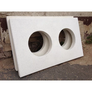 Dupla kéményfedkő Dupla kéményfedkő